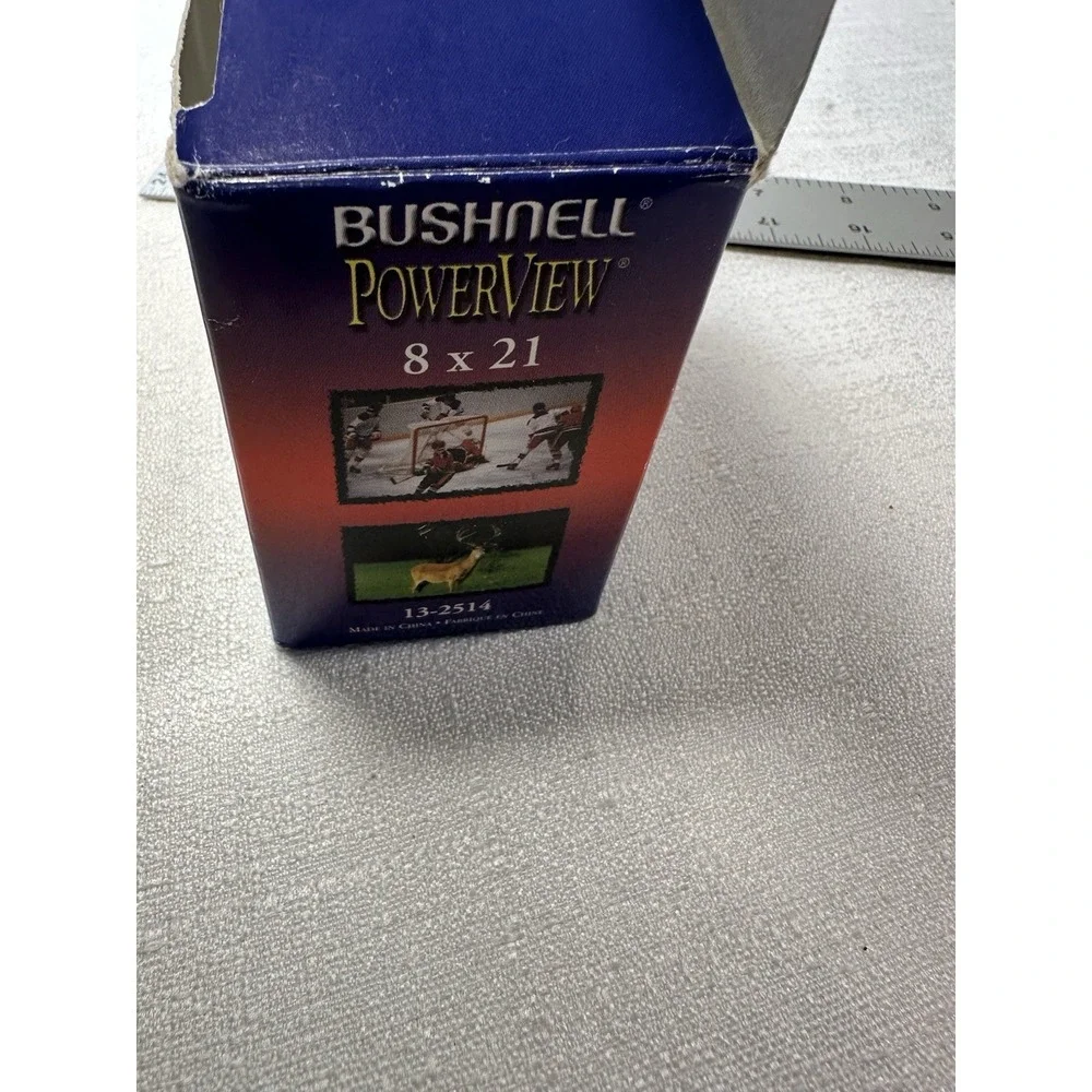 Bushnell 13-2514 PowerView 8x21 Compact Binoculars 368' @ 1,000 yds